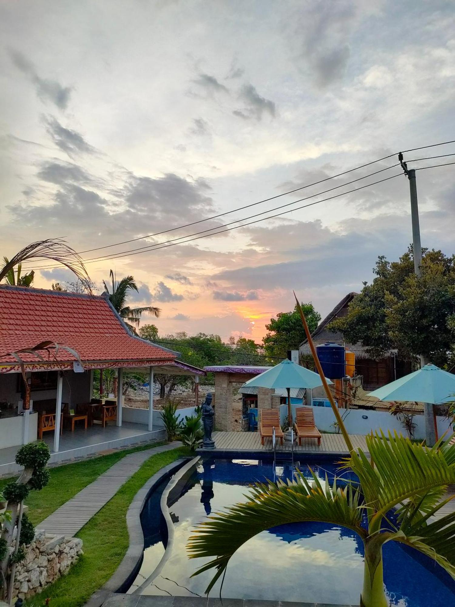 Blue Sky Villa Ceningan นูซาเลมโบงัน ภายนอก รูปภาพ