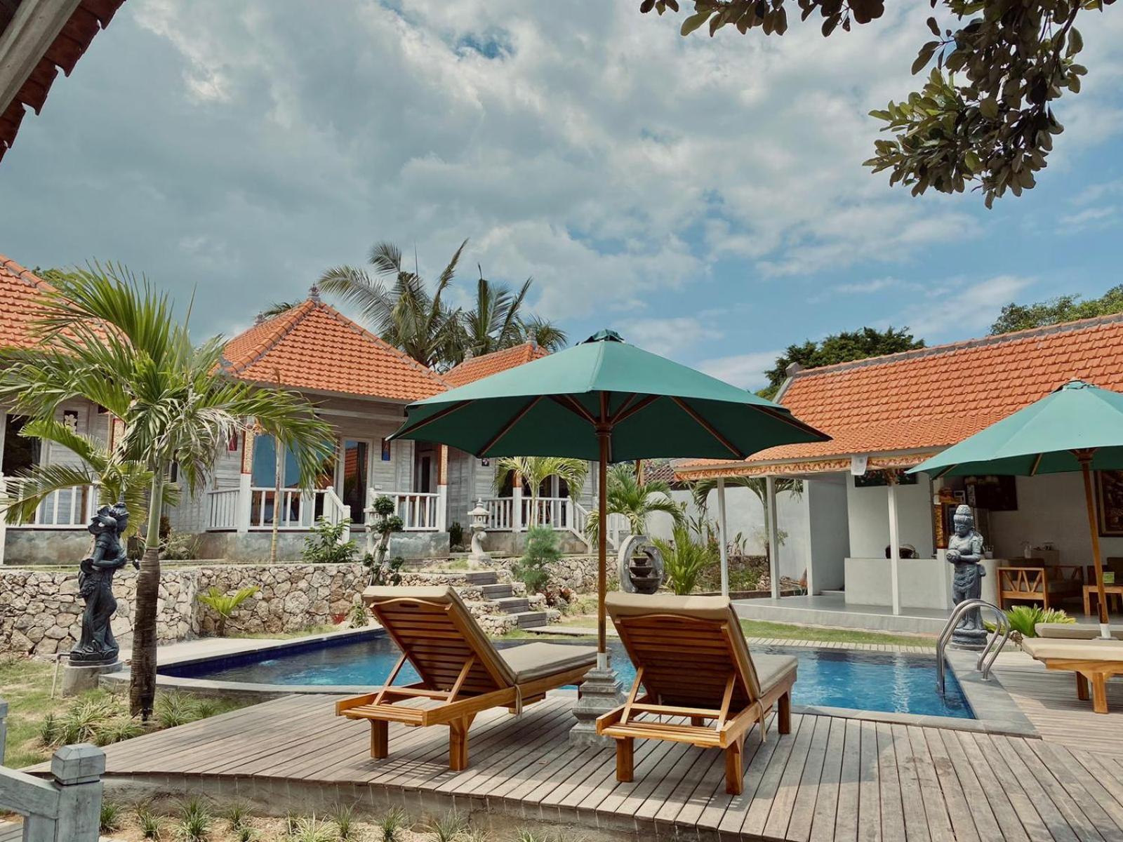 Blue Sky Villa Ceningan นูซาเลมโบงัน ภายนอก รูปภาพ