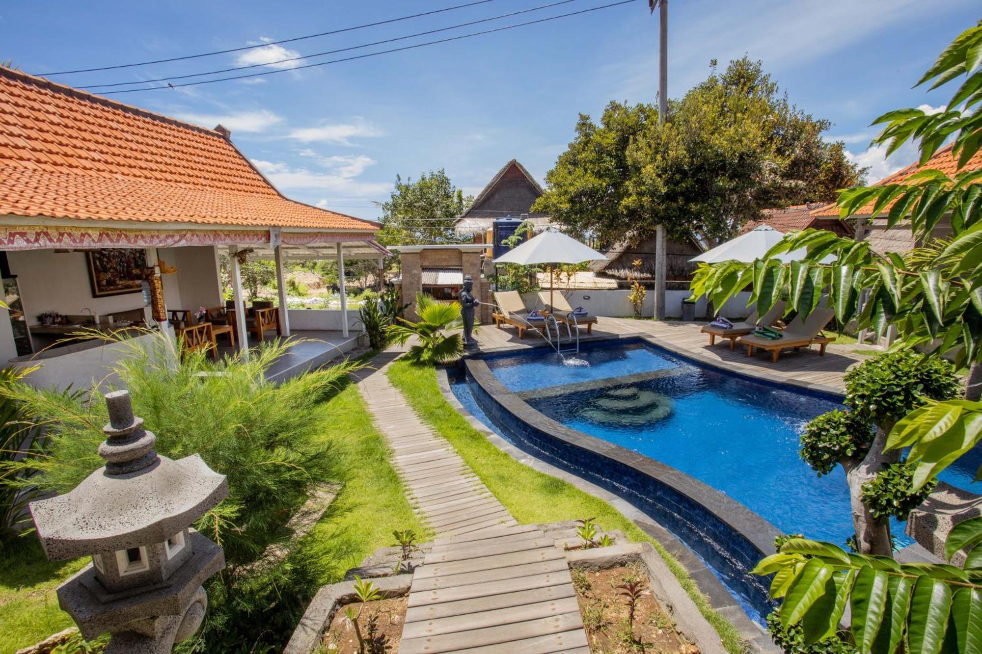 Blue Sky Villa Ceningan นูซาเลมโบงัน ภายนอก รูปภาพ