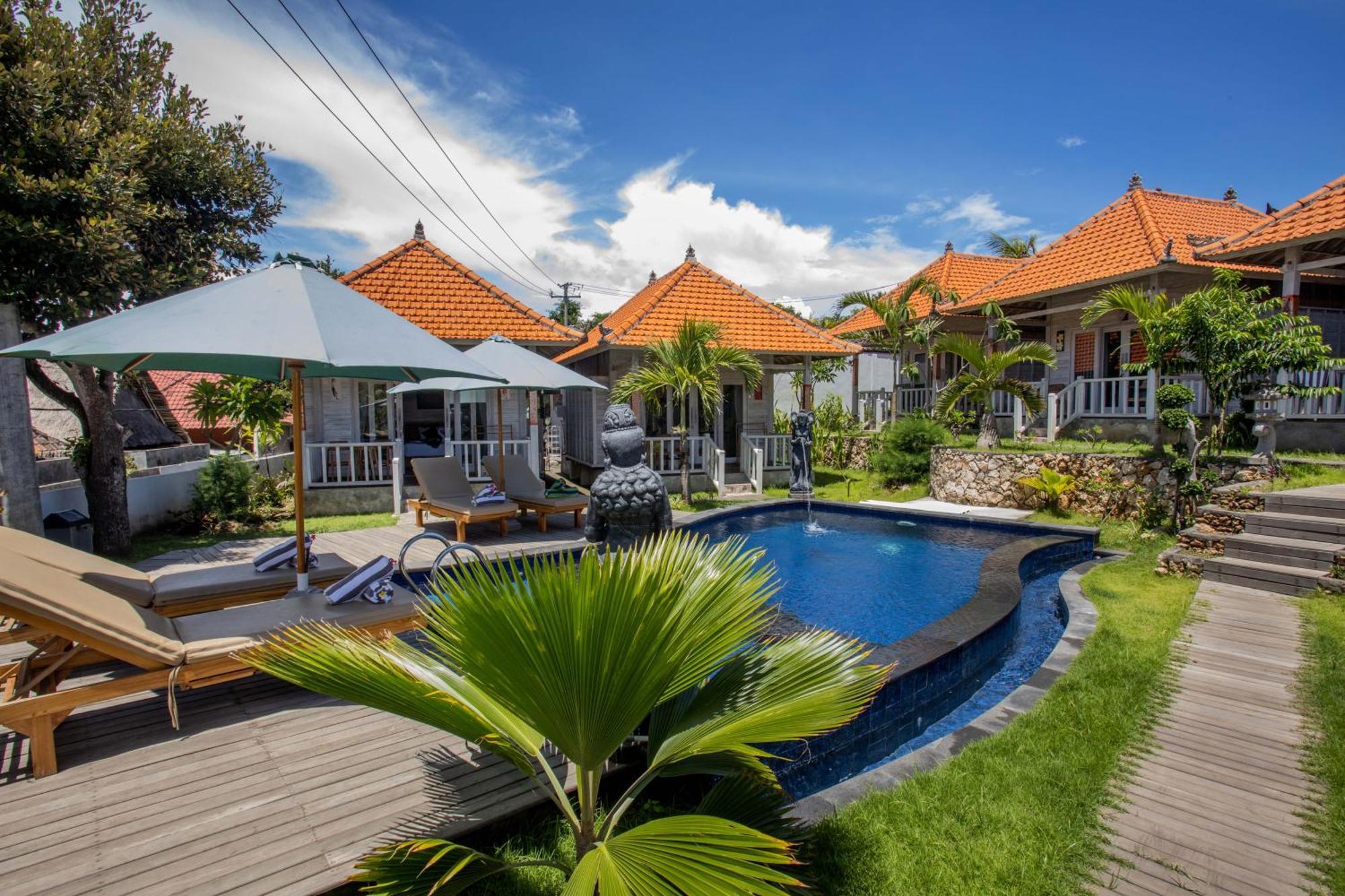 Blue Sky Villa Ceningan นูซาเลมโบงัน ภายนอก รูปภาพ