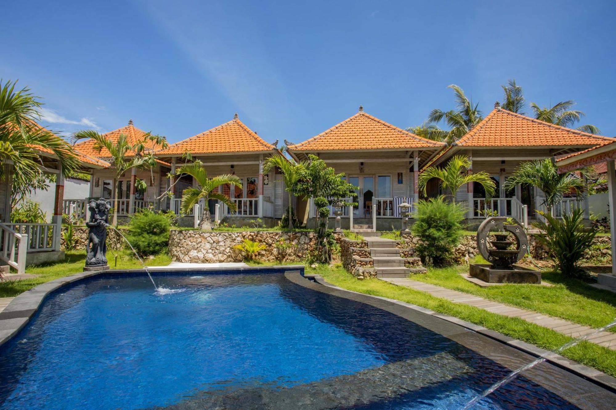 Blue Sky Villa Ceningan นูซาเลมโบงัน ภายนอก รูปภาพ
