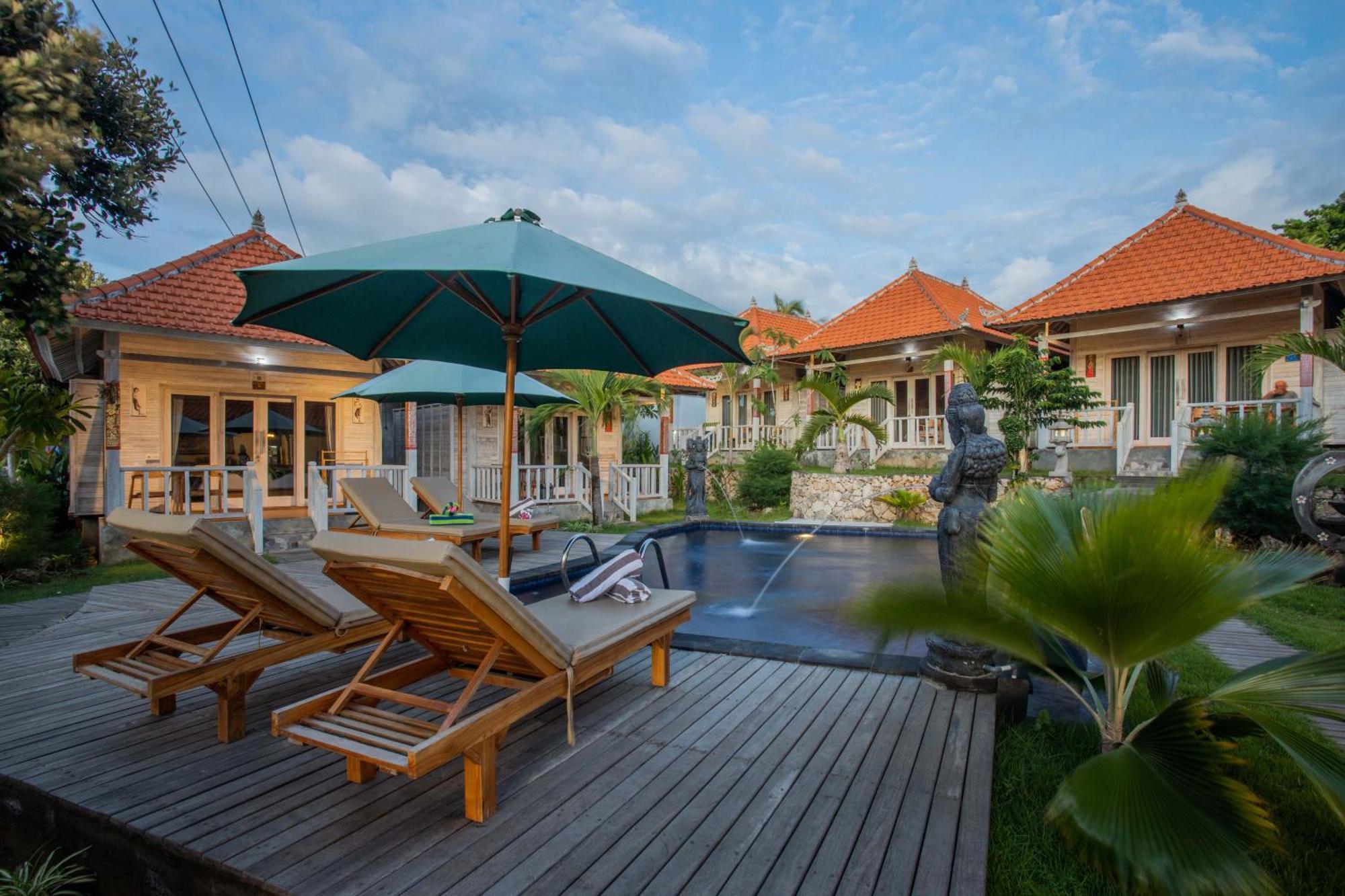Blue Sky Villa Ceningan นูซาเลมโบงัน ภายนอก รูปภาพ