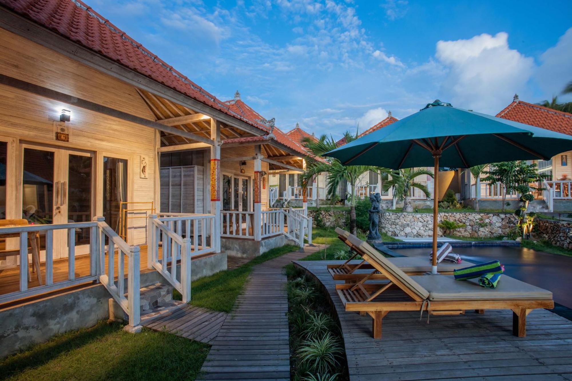 Blue Sky Villa Ceningan นูซาเลมโบงัน ภายนอก รูปภาพ