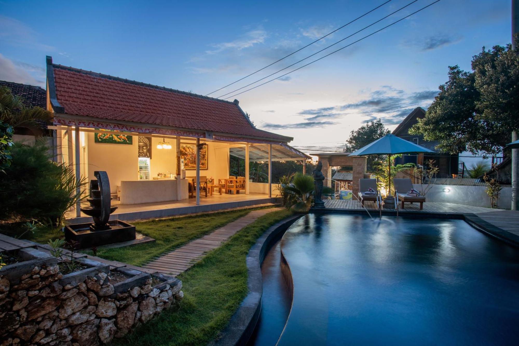 Blue Sky Villa Ceningan นูซาเลมโบงัน ภายนอก รูปภาพ