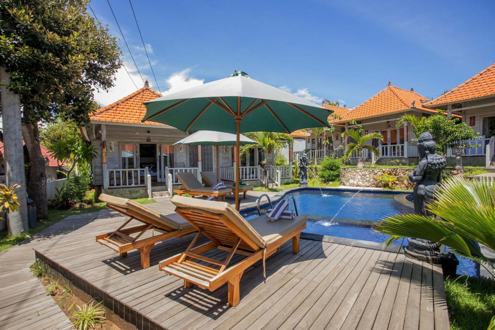 Blue Sky Villa Ceningan นูซาเลมโบงัน ภายนอก รูปภาพ