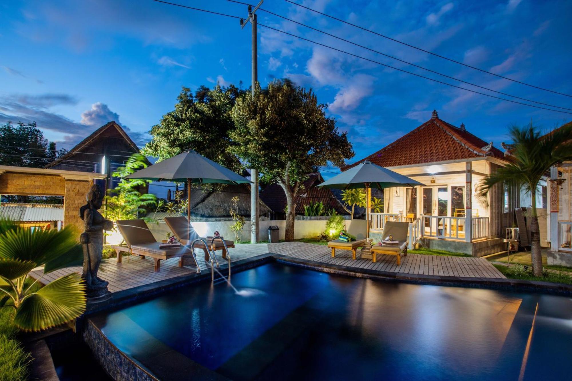 Blue Sky Villa Ceningan นูซาเลมโบงัน ภายนอก รูปภาพ