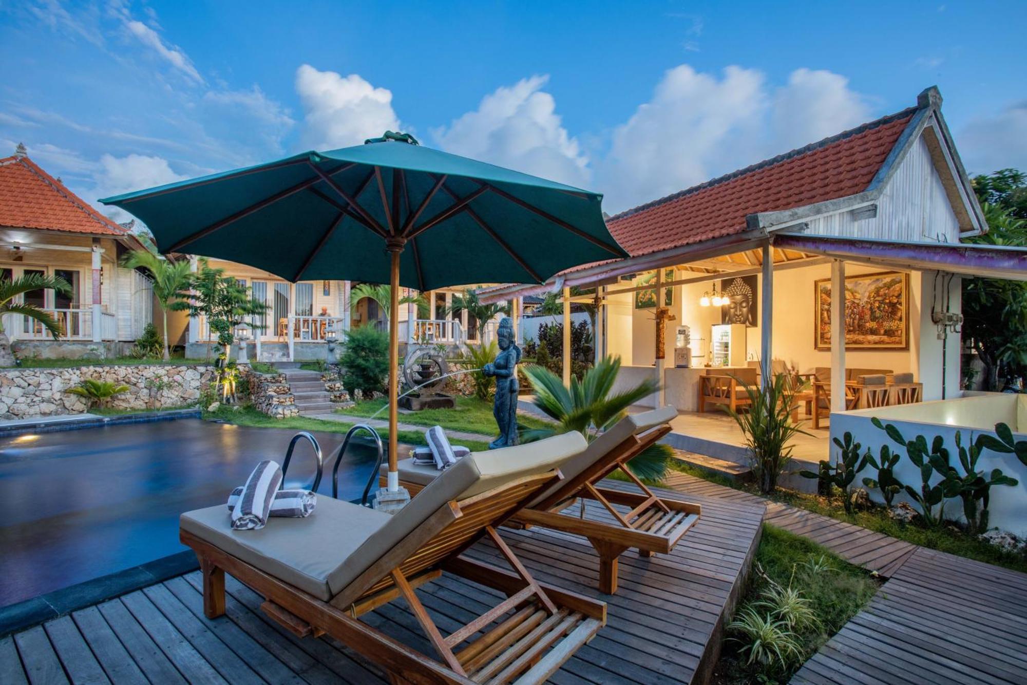 Blue Sky Villa Ceningan นูซาเลมโบงัน ภายนอก รูปภาพ