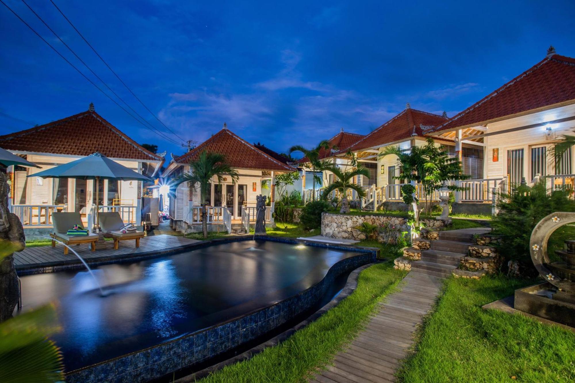 Blue Sky Villa Ceningan นูซาเลมโบงัน ภายนอก รูปภาพ