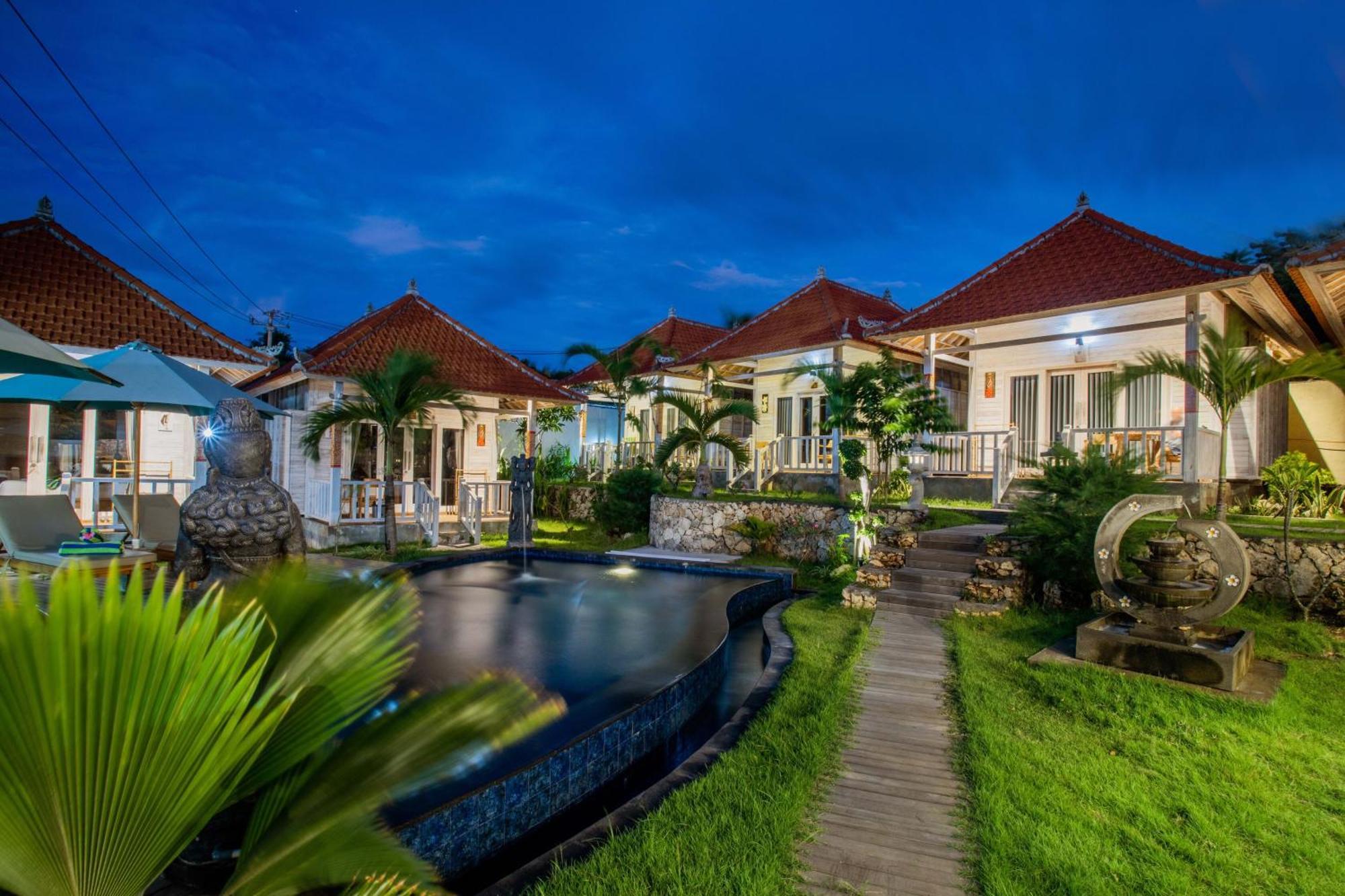 Blue Sky Villa Ceningan นูซาเลมโบงัน ภายนอก รูปภาพ