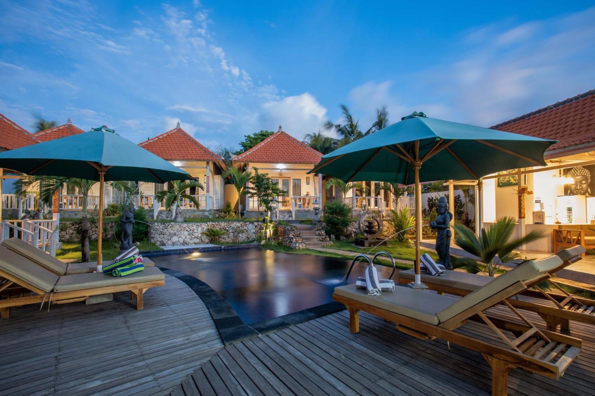 Blue Sky Villa Ceningan นูซาเลมโบงัน ภายนอก รูปภาพ