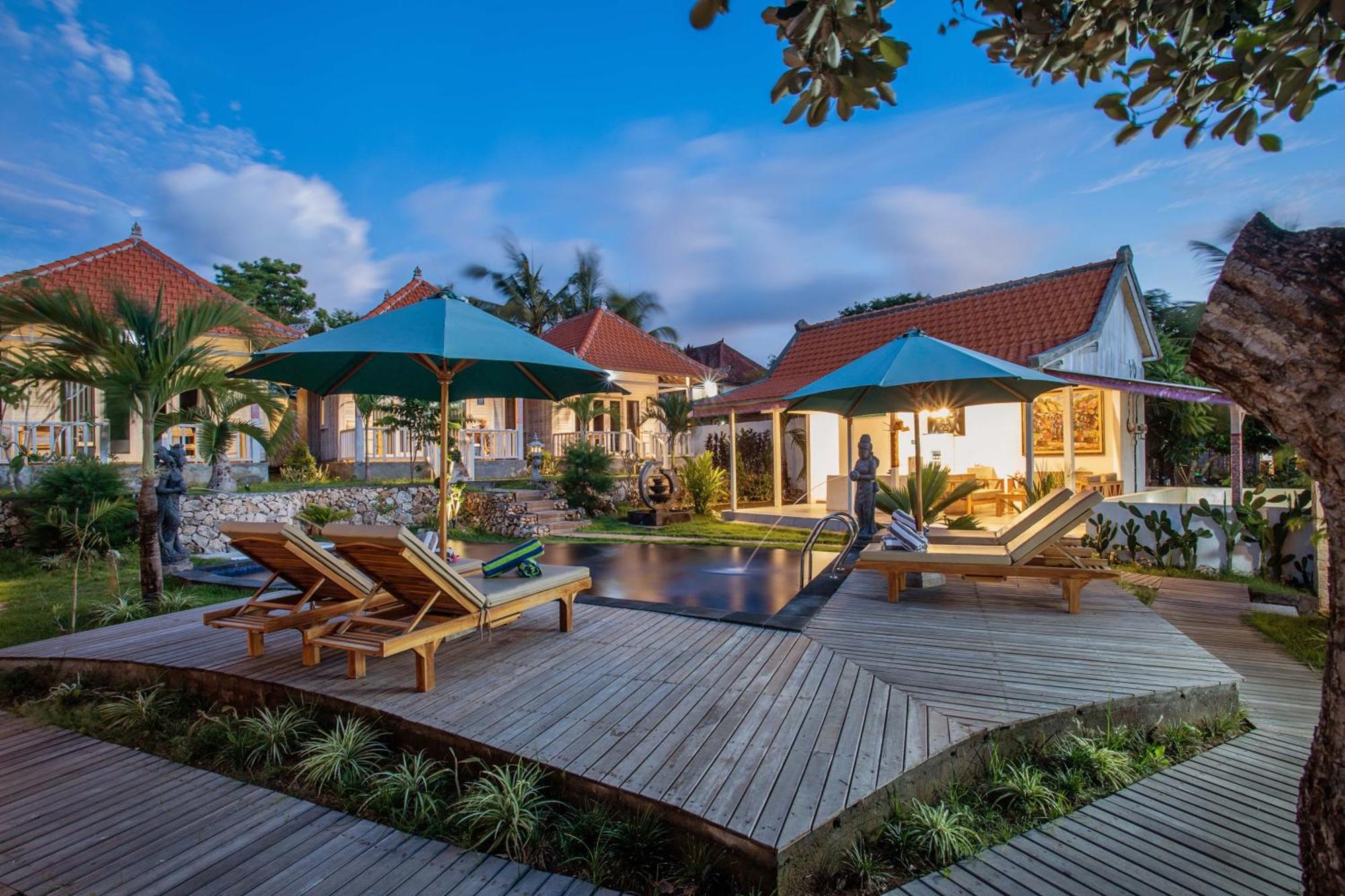 Blue Sky Villa Ceningan นูซาเลมโบงัน ภายนอก รูปภาพ