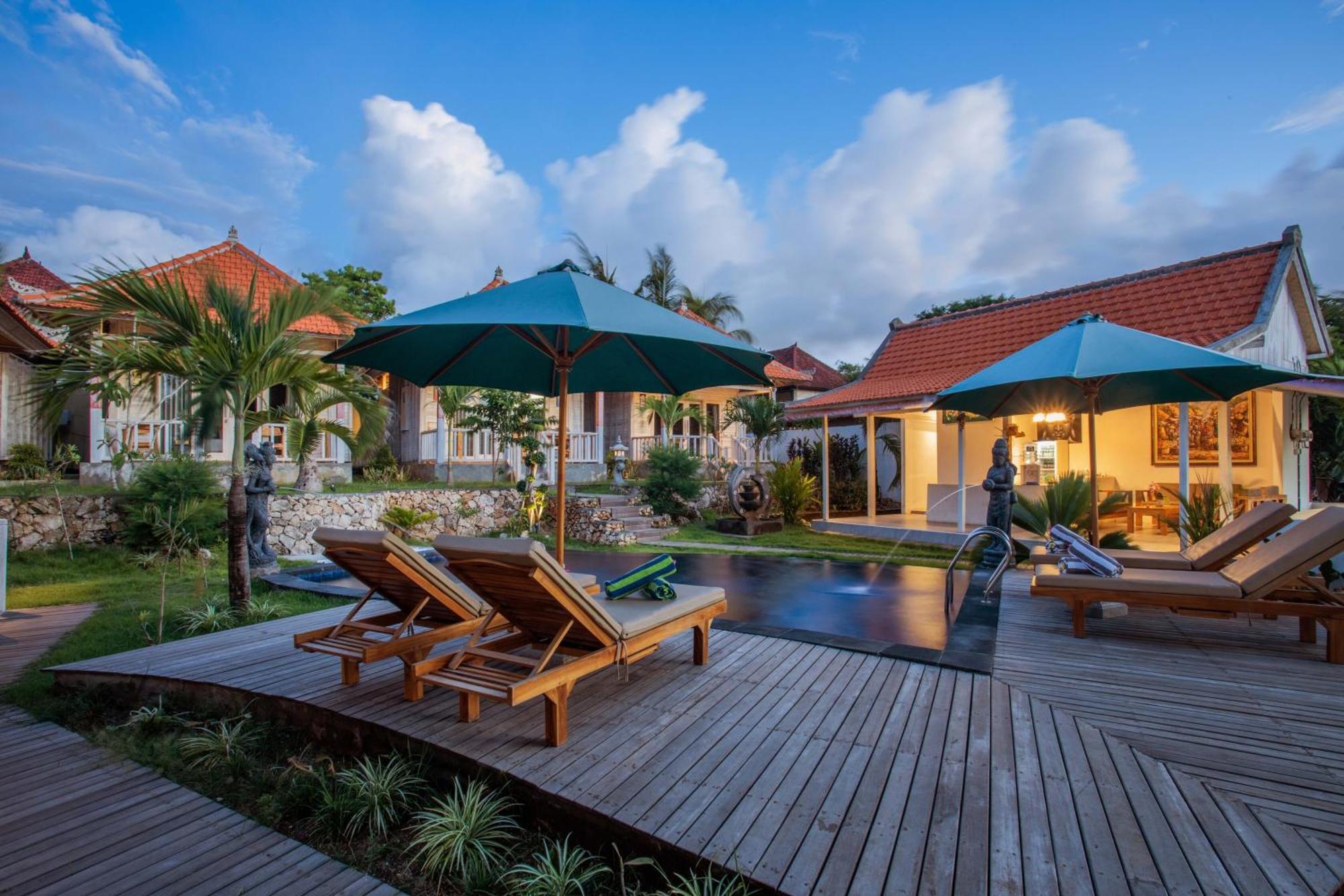 Blue Sky Villa Ceningan นูซาเลมโบงัน ภายนอก รูปภาพ