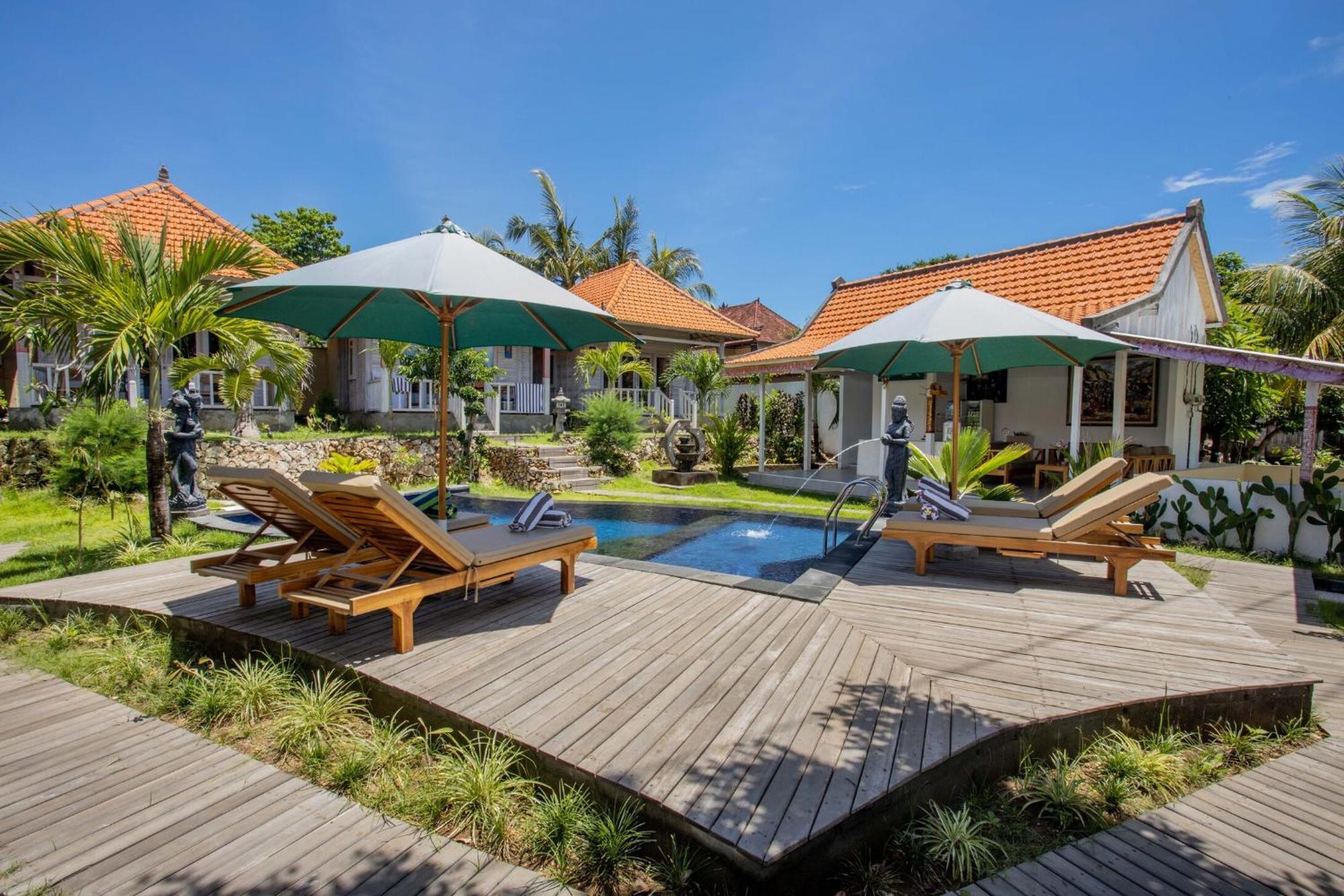 Blue Sky Villa Ceningan นูซาเลมโบงัน ภายนอก รูปภาพ